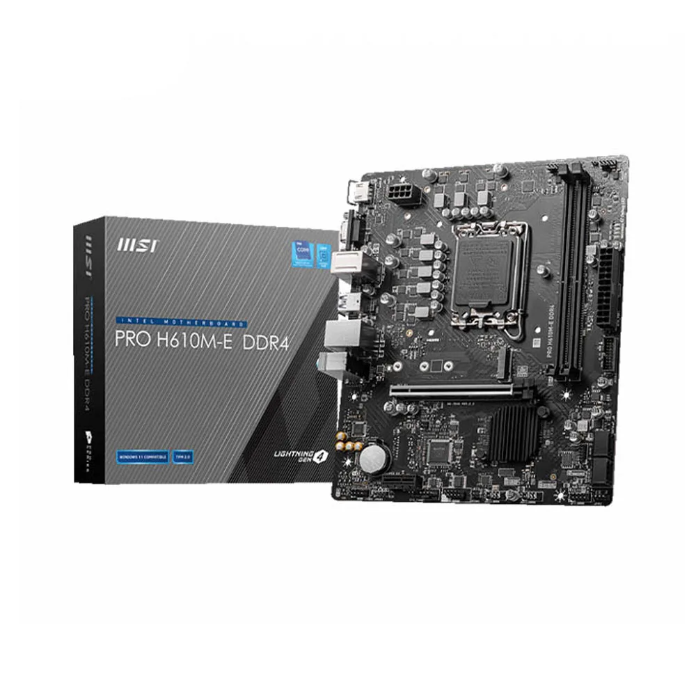 Mainboard MSI PRO H610M-E DDR4 chính hãng