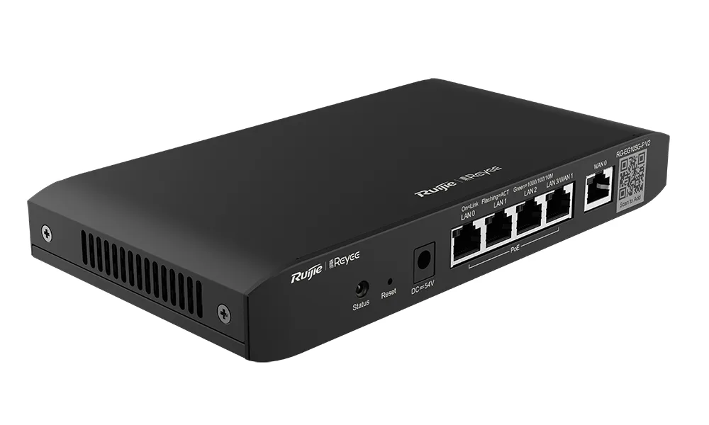 Smart Gateway 5 cổng RUIJIE REYEE RG-EG105G-P V2 chính hãng